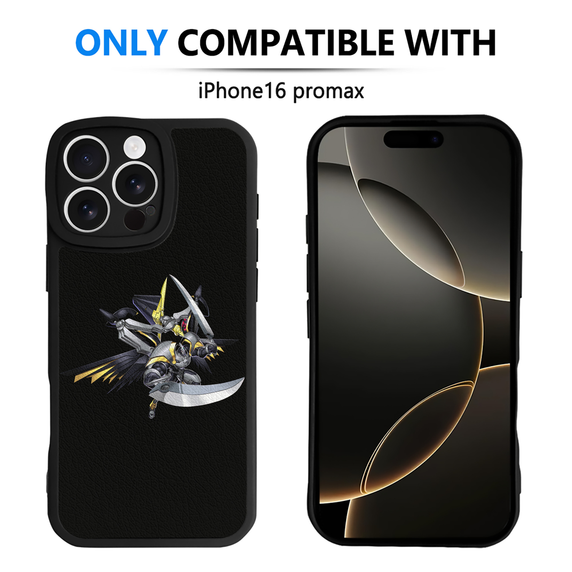 （画像用） 遊☆戯☆王 Yu-Gi-Oh! 【iPhone 16シリーズ対応】シリコンスマホケース（レザー調） 材質：シリコン